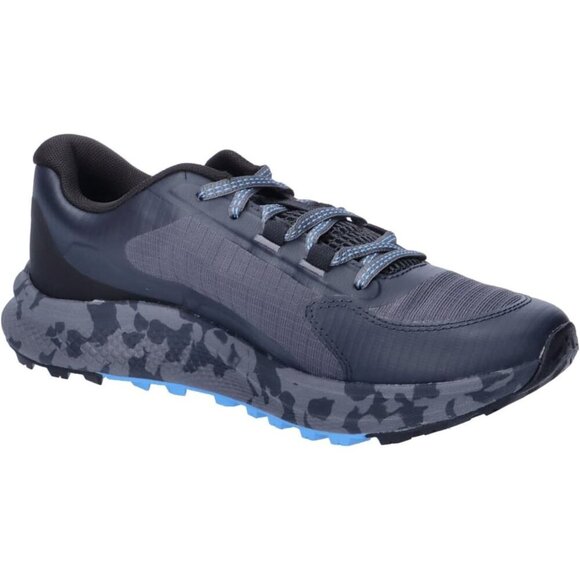 🆕 Women's Charged Bandit Trail 3 Sneaker 104 Castlerock Blue Horizon Polyester - Picture 9 of 9